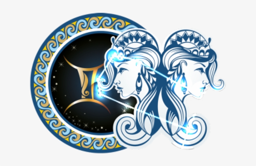 Gemini Clipart Gemini Symbol - Gemini Horoscope Logo, transparent png #7963900