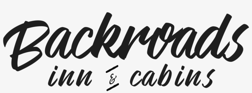 Backroads Inn & Cabins - Calligraphy, transparent png #7964184
