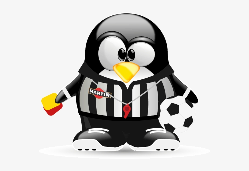 Tux Arbitre - Tux, transparent png #7964601