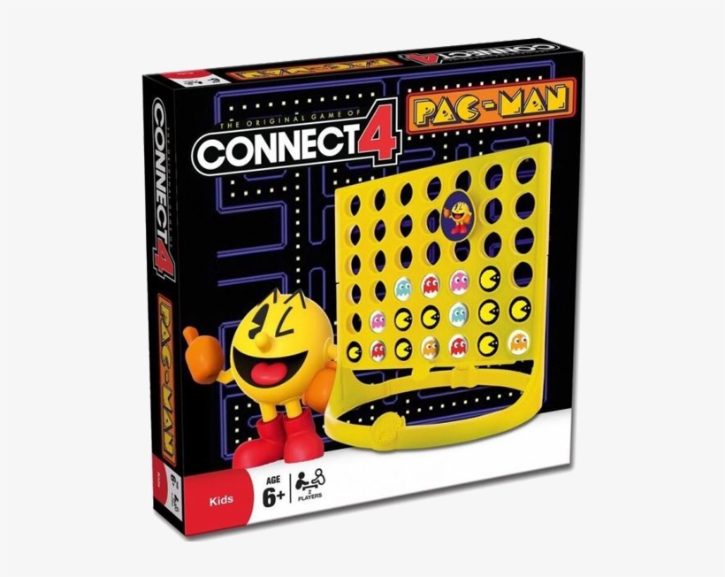 Pac Man Edition - Pac Man Connect 4, transparent png #7965432