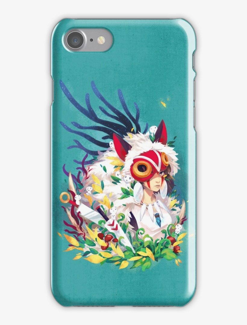 Princess Mononoke Iphone 7 Snap Case - Princess Mononoke, transparent png #7965896