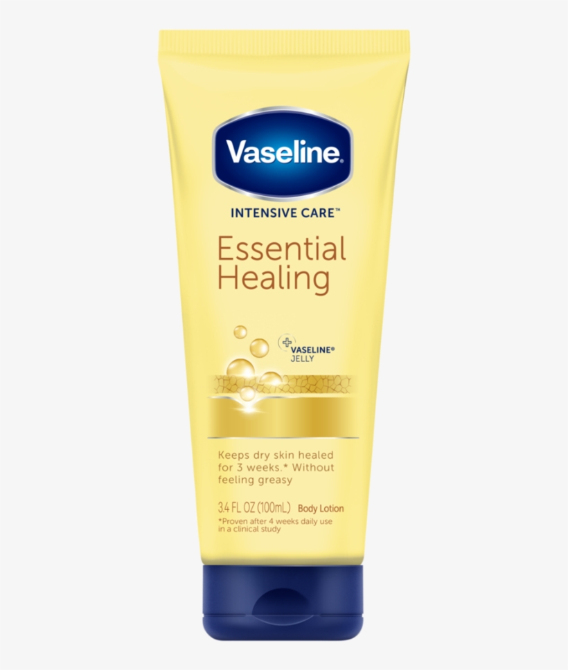 Vaseline® Intensive Care™ Essential Healing Lotion - Sunscreen, transparent png #7965981