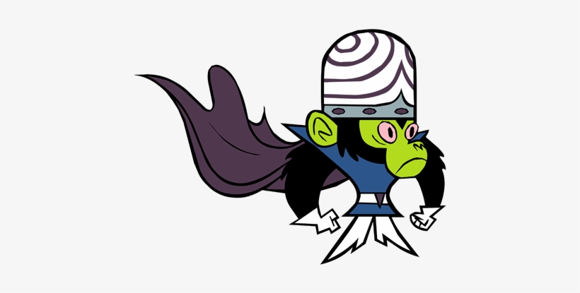 Powerpuff Girls-mojo Jojo - Powerpuff Girls, transparent png #7966190