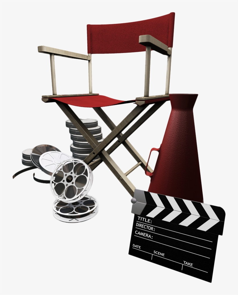 Film Director Chair, transparent png #7966292