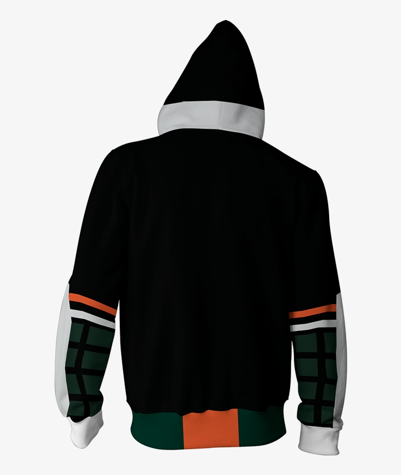 Boku No Hero Academia Katsuki Bakugou Cosplay Zip Up - Sweater, transparent png #7966371