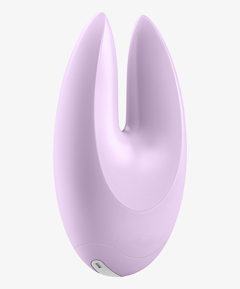 Ovo S4 Rechargeable Lay On Vibrator - Plastic, transparent png #7967241