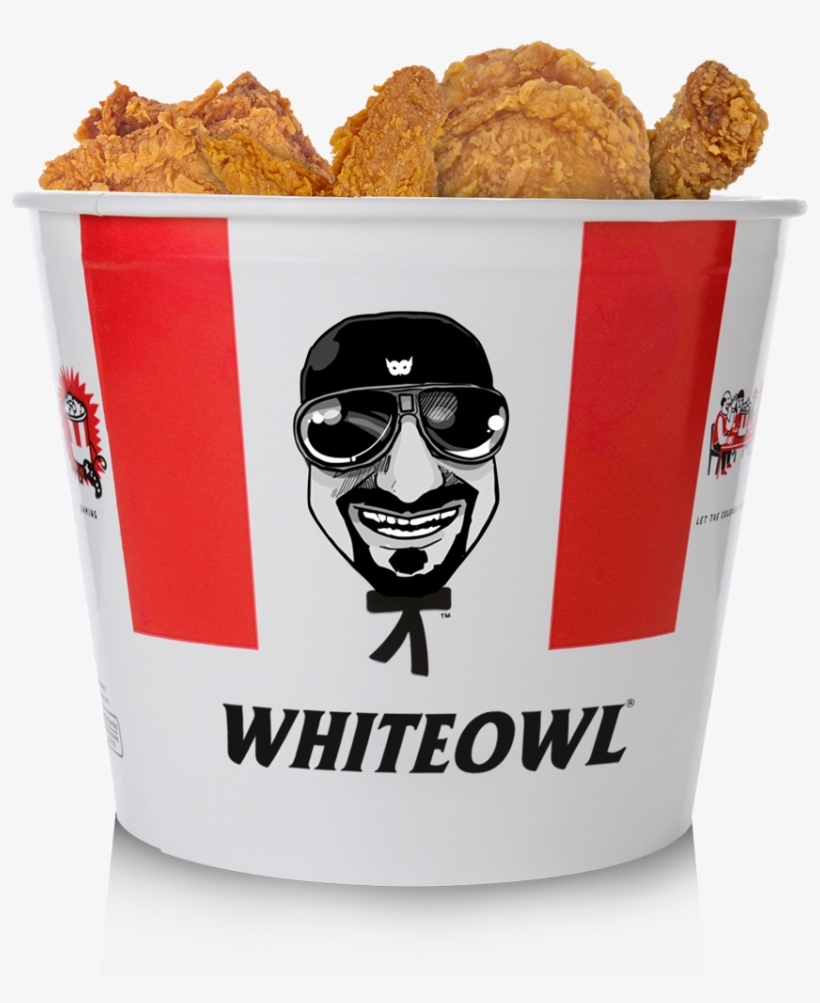 White Owl - Fried Chicken Leg, transparent png #7967291