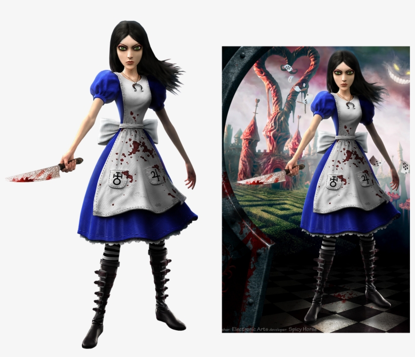 Retour Au Pays De La Folie - Animal Crossing New Leaf Alice Madness Returns, transparent png #7967443