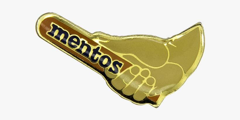Mentos Pin - Gold, transparent png #7967522