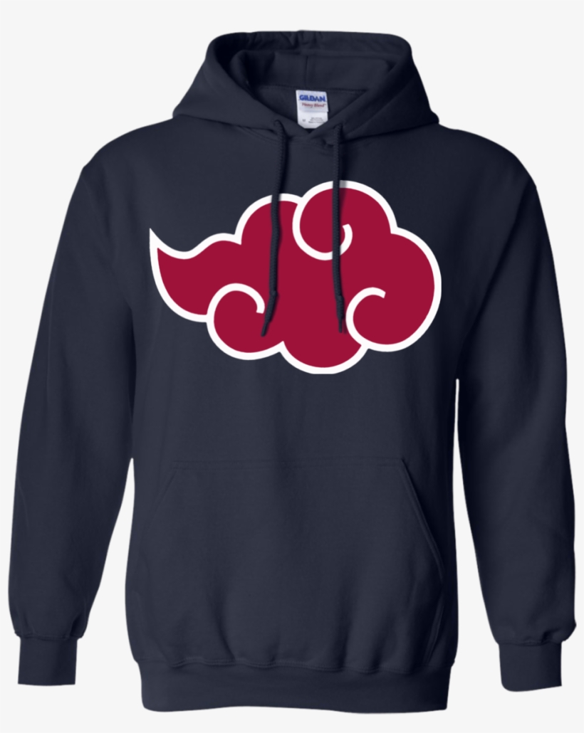 Naruto Ship Akatsuki Cloud Anti Leaf Black Pullover - Cool Soccer Outfits Girls, transparent png #7967591