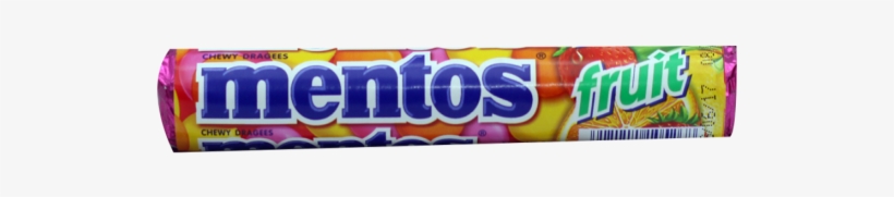 Mentos Fruit Roll - Mentos, transparent png #7967601