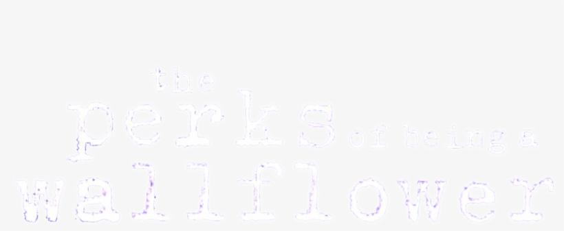 The Perks Of Being A Wallflower - Geztapo, transparent png #7967762