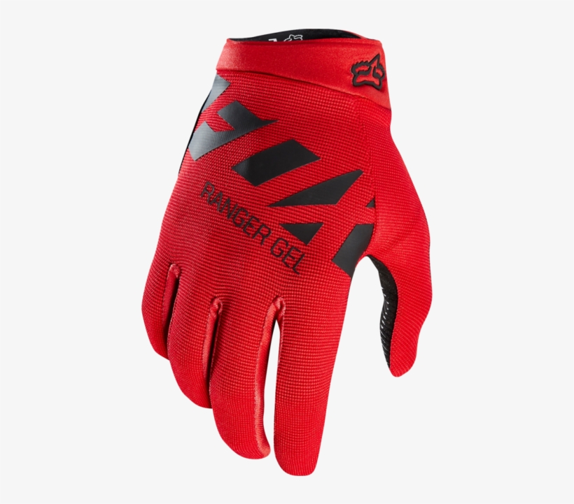 Fox Racing Ranger Gel Glove - Guantes Fox Ranger Gel, transparent png #7968020