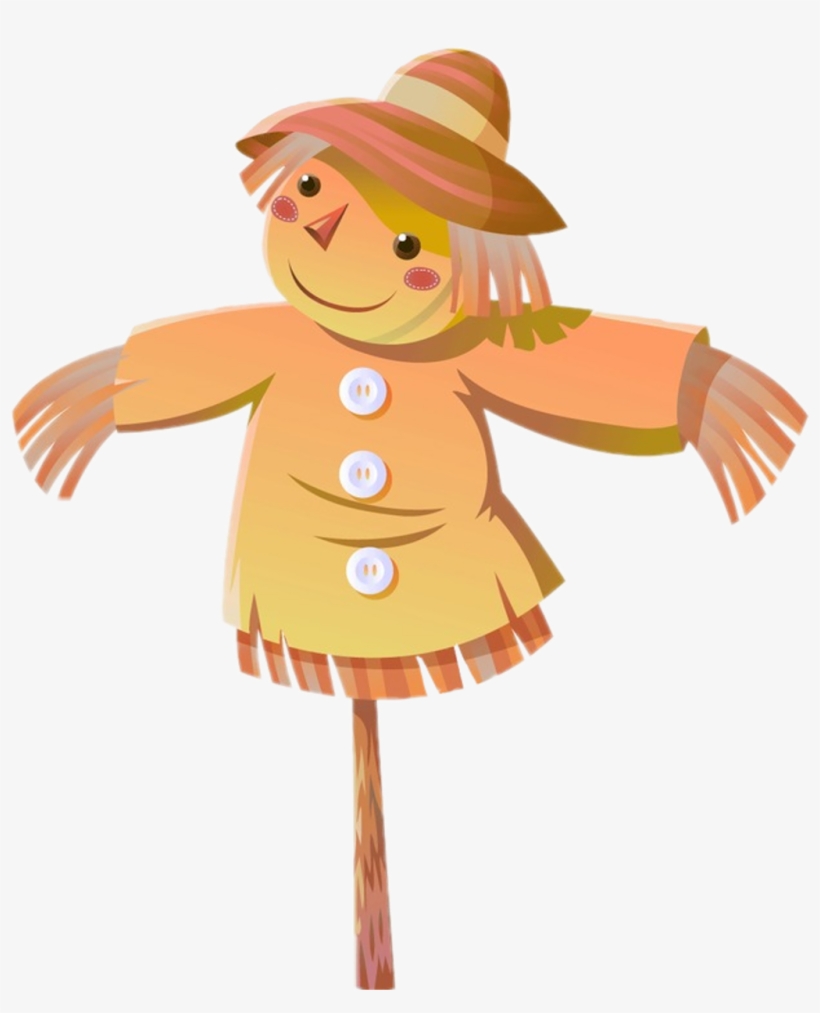 Scarecrow Sticker - Man Of Straw Clipart, transparent png #7968581