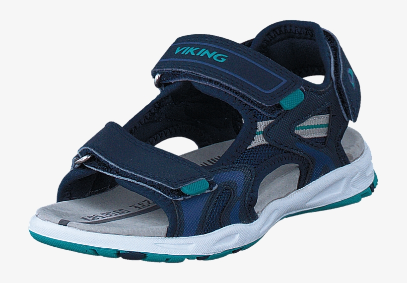 Viking - Anchor Navy/green - Fisherman Sandal, transparent png #7968752
