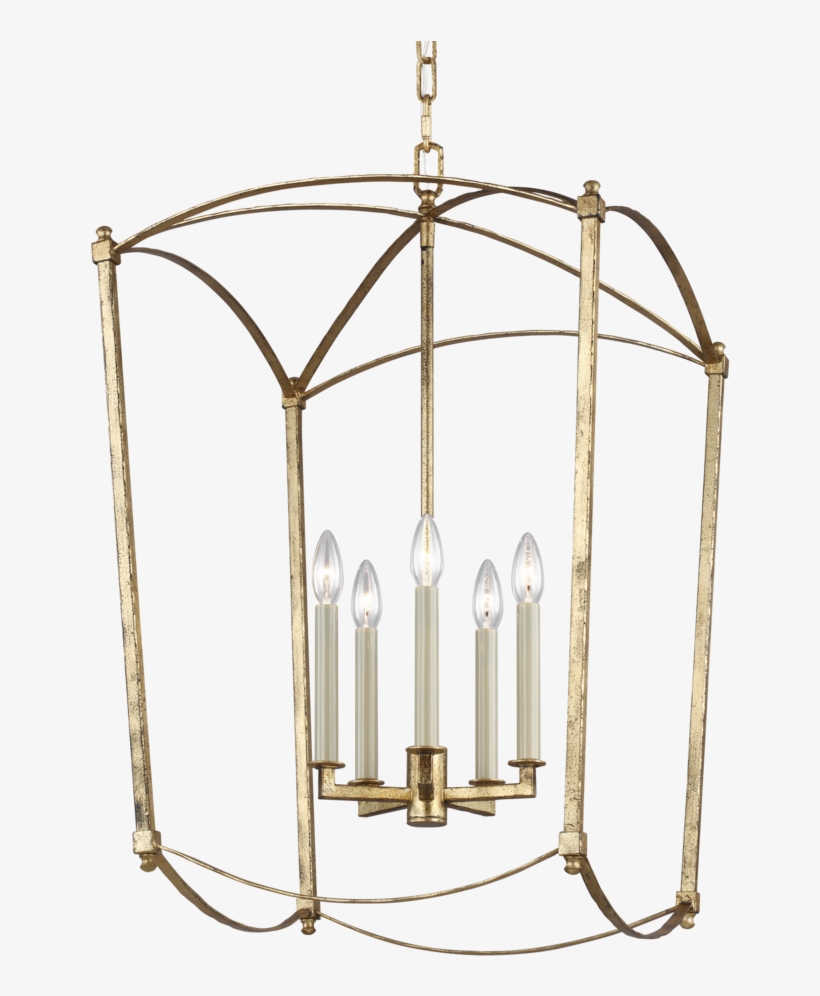 Feiss 5 Light Thayer Chandelier F3323/5, transparent png #7969063