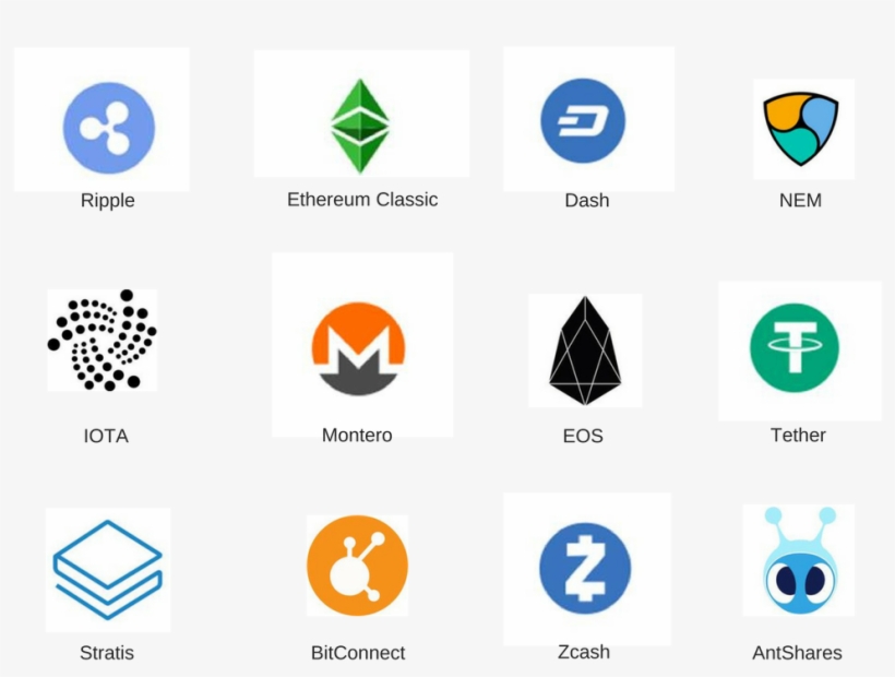 Cryptocurrencies - Crypto Coins Png, transparent png #7969069