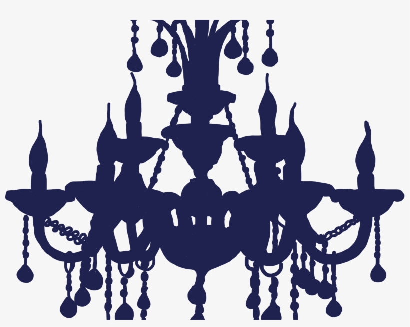 Chandelier Beer Branding - Silhouette, transparent png #7969237