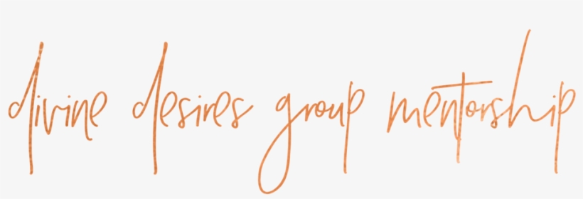 Divine Desires Logo - Calligraphy, transparent png #7969884