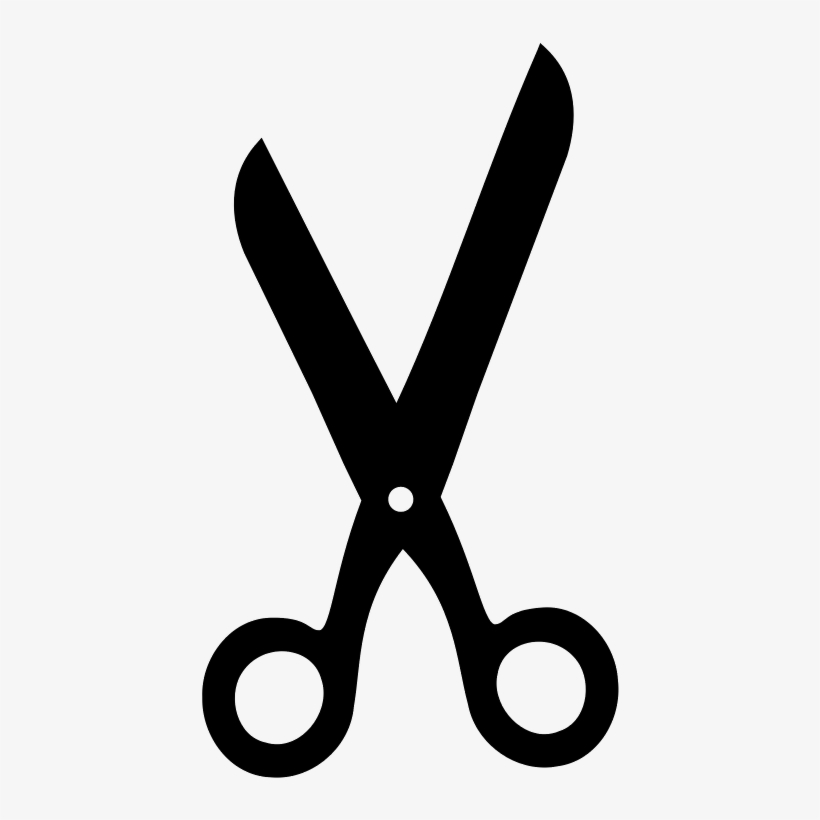 Silhouette The Scissors - Silhouette Scissors, transparent png #7970208