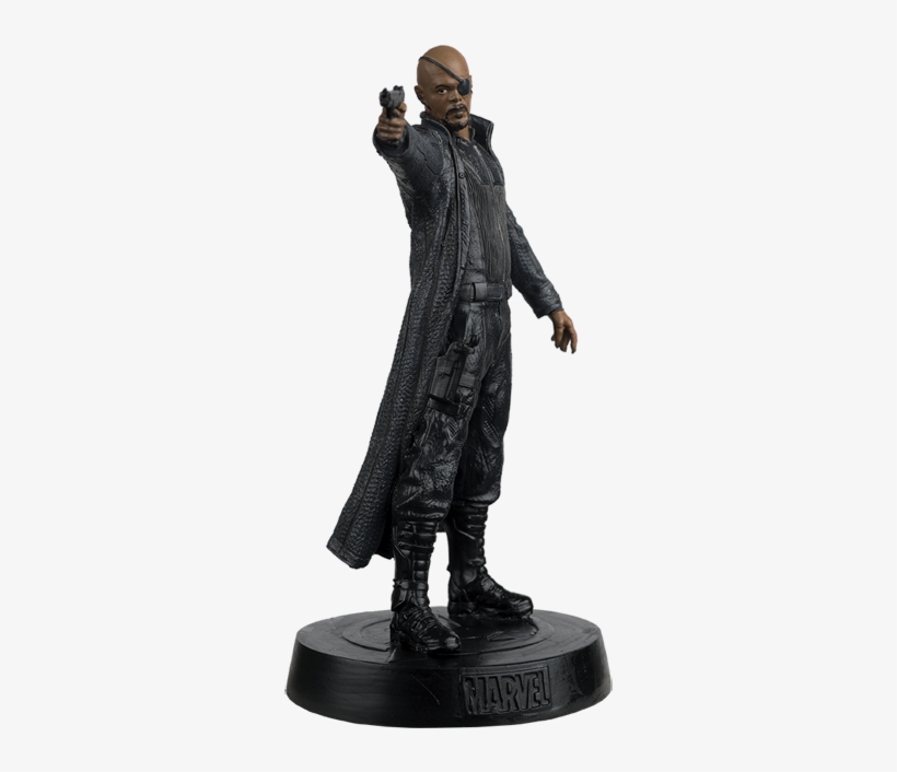 Nick Fury - Figurine, transparent png #7970240