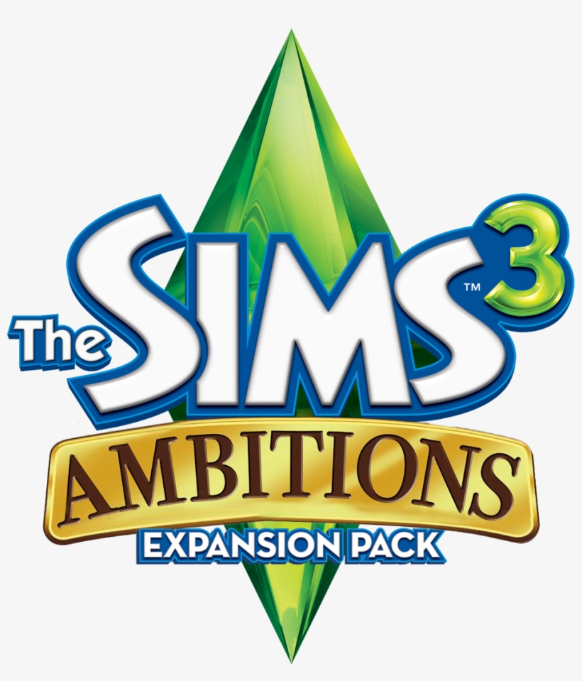 942 X 1056 13 - Sims 3 Ambitions Logo, transparent png #7970392