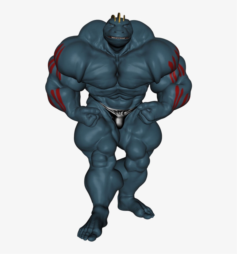Machoke's Muscle Growing - Illustration, transparent png #7970723
