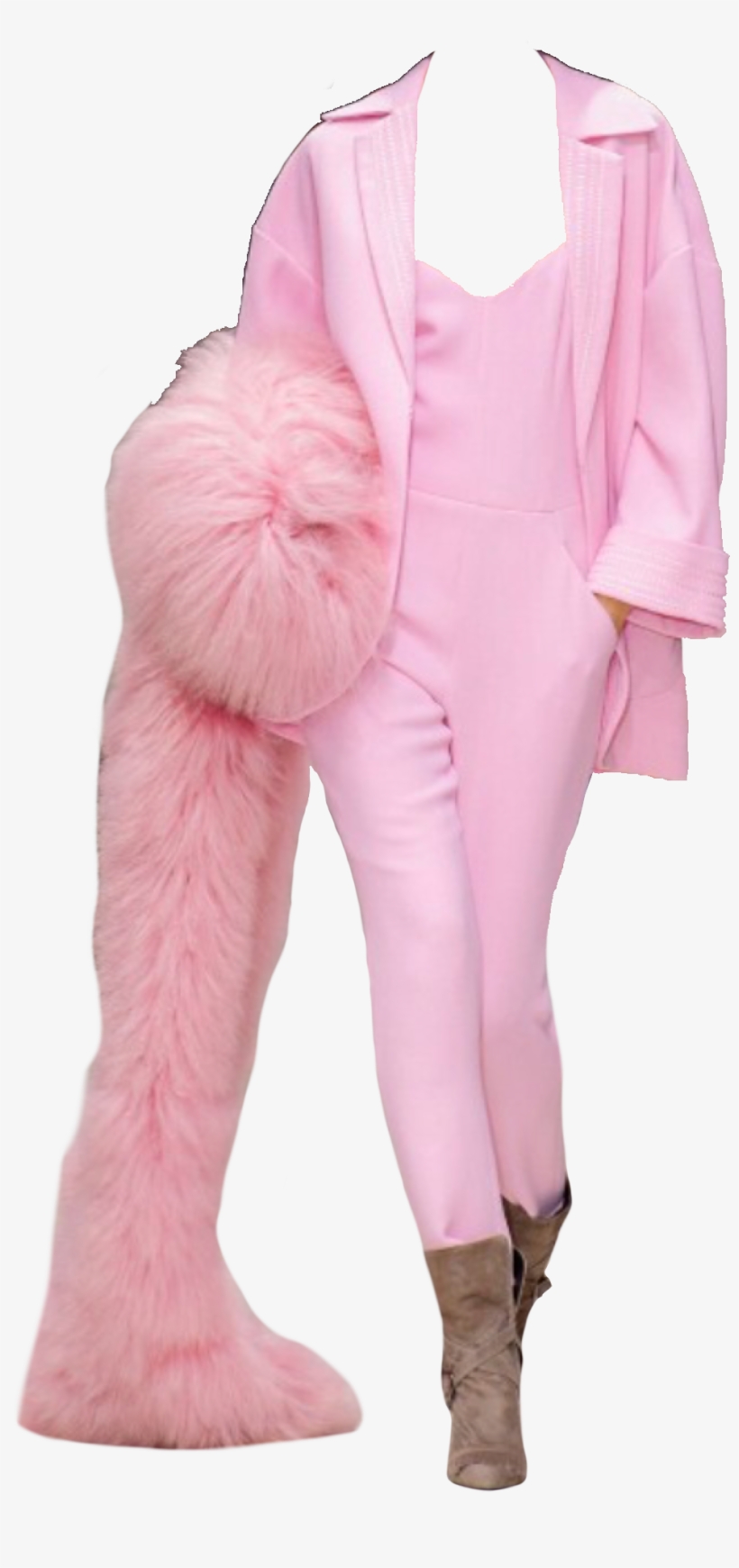 Pink Model Outfit Polyvore Moodboard Filler Model Outfits, - Pink Aesthetic Outfit Polyvore, transparent png #7970778
