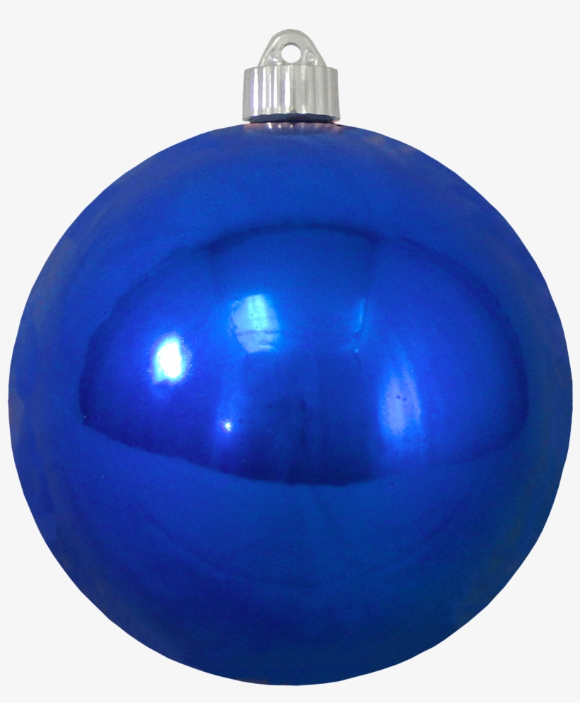 Christmas By Krebs Large Christmas Ornament Shiny Blue - Blue Christmas Ornament, transparent png #7970936