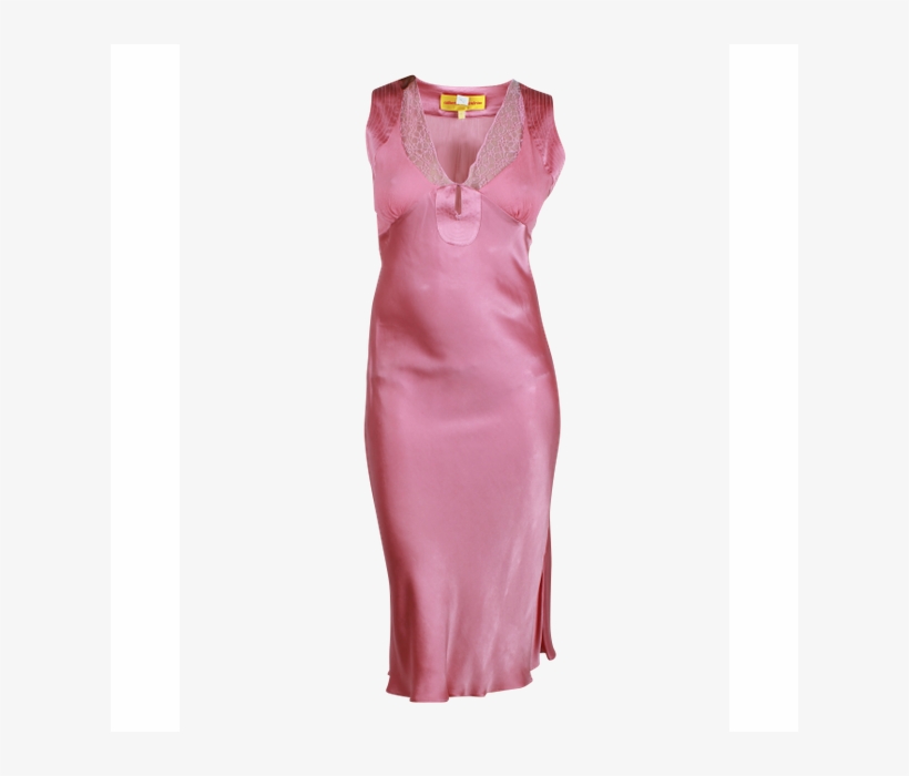 Catherine Malandrino Pink Silk Dress 0 Thumbnail - Gown, transparent png #7971106