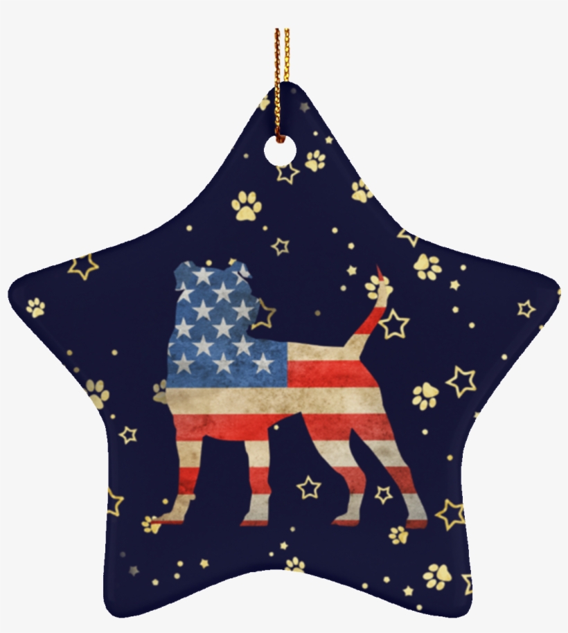Usa Ceramic Star Ornament, transparent png #7971405