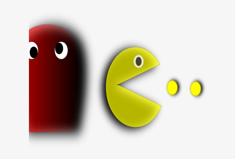 Pac Clipart Pacman Ghost - Emoticon, transparent png #7971490