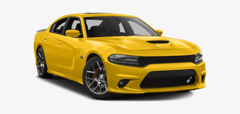 Dodge Png Image With Transparent Background - Dodge Charger Scat Pack Yellow, transparent png #7972247
