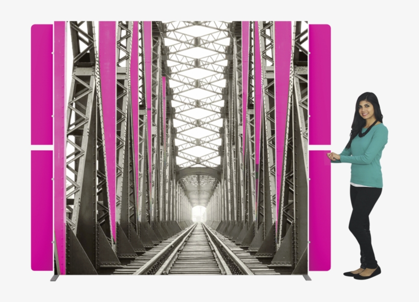 Vector Frame Master 10ft Modular Backwall Kit - Vector Frame 10 Backwall Kit 15 Backlit, transparent png #7972943
