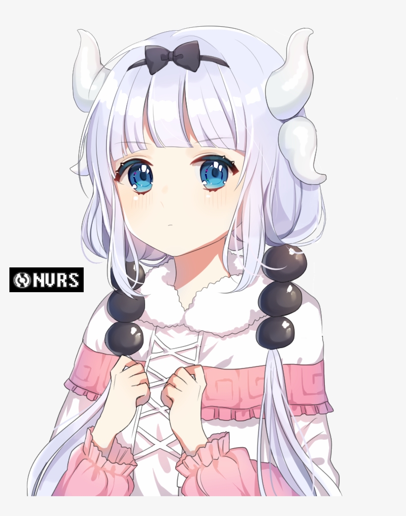 Kanna Kamui - Kanna Maid Dragon Render, transparent png #7973116