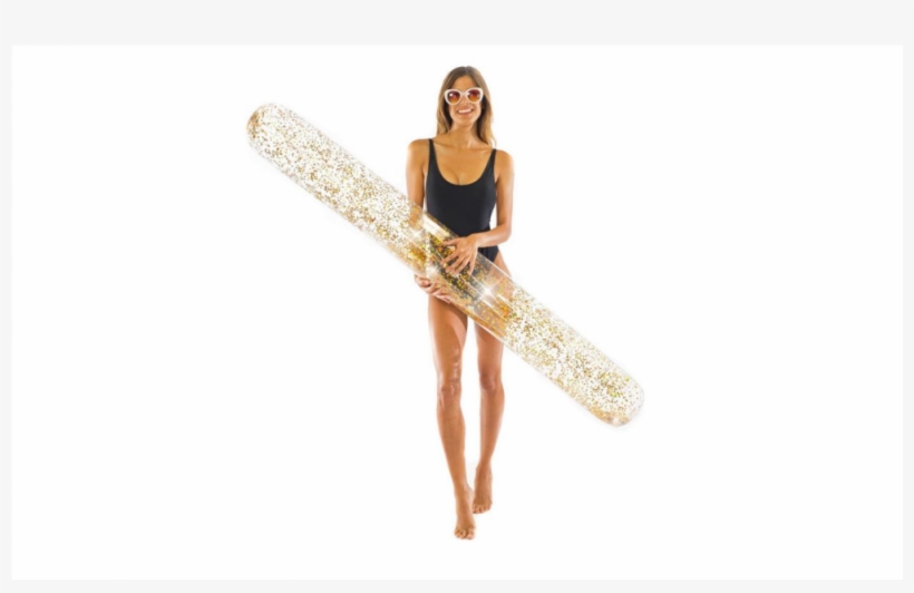 57 Pcs Pool Candy Gold Glitter Super Noodle, 72 Inches - Pajamas, transparent png #7973392