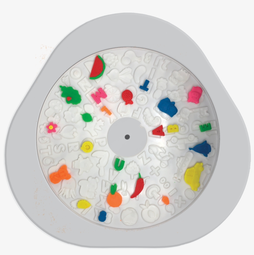 Double-sided Play Dough Board - Circle, transparent png #7973470