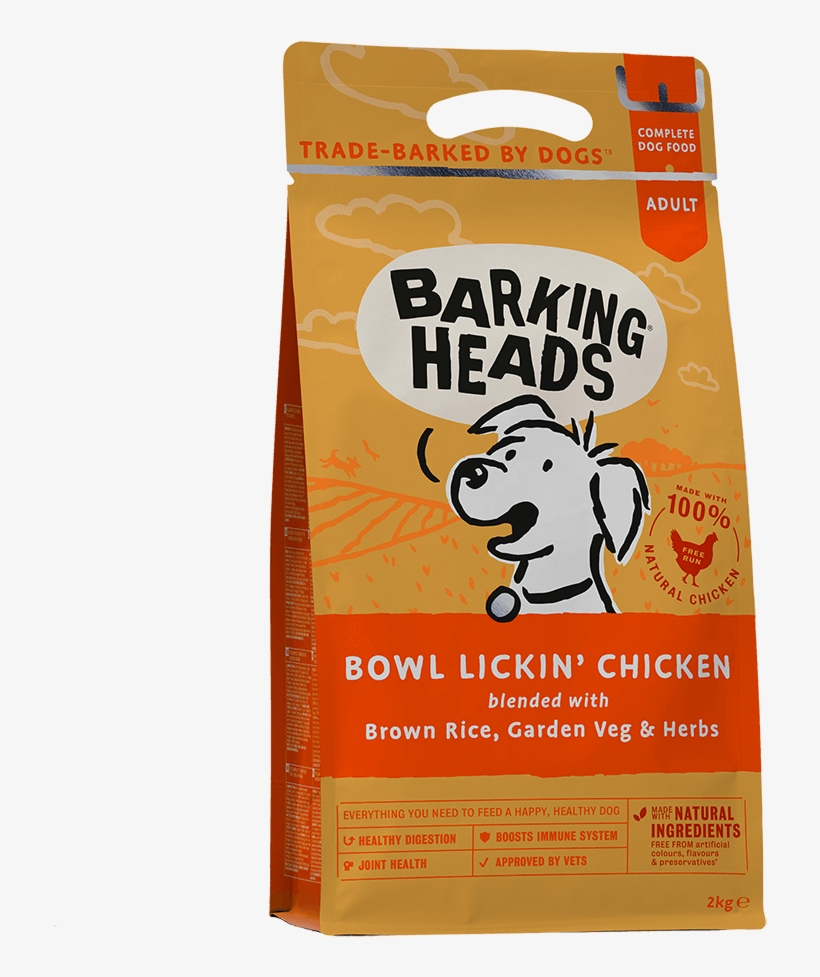 Barking Heads Bowl Lickin Chicken, transparent png #7973860