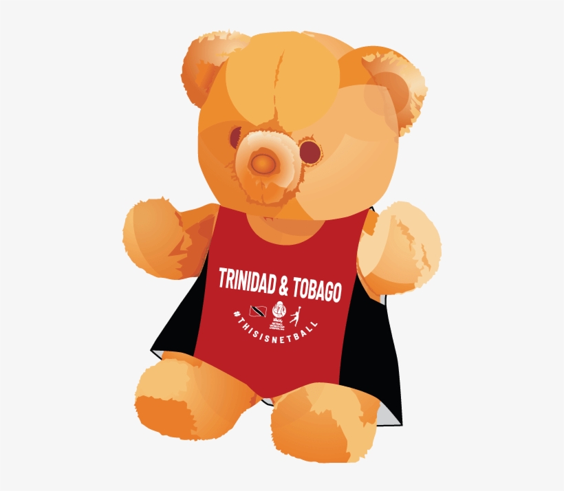 Vnwc2019 Trinidad & Tobago Teddy - Teddy Bear, transparent png #7973900