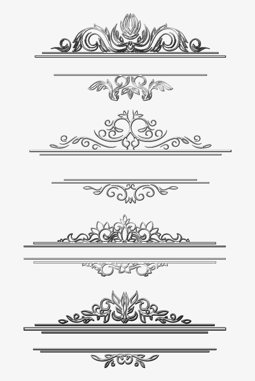 Pattern Border Background Png - Title Border Png, transparent png #7975442