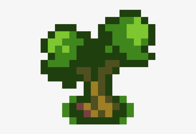 Fire Red Tree - Pixel Art Facile Burger, transparent png #7975532