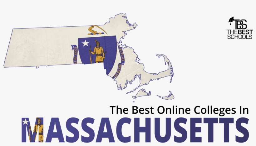 The Best Online Colleges In Massachusetts - Massachusetts State Flag, transparent png #7976008