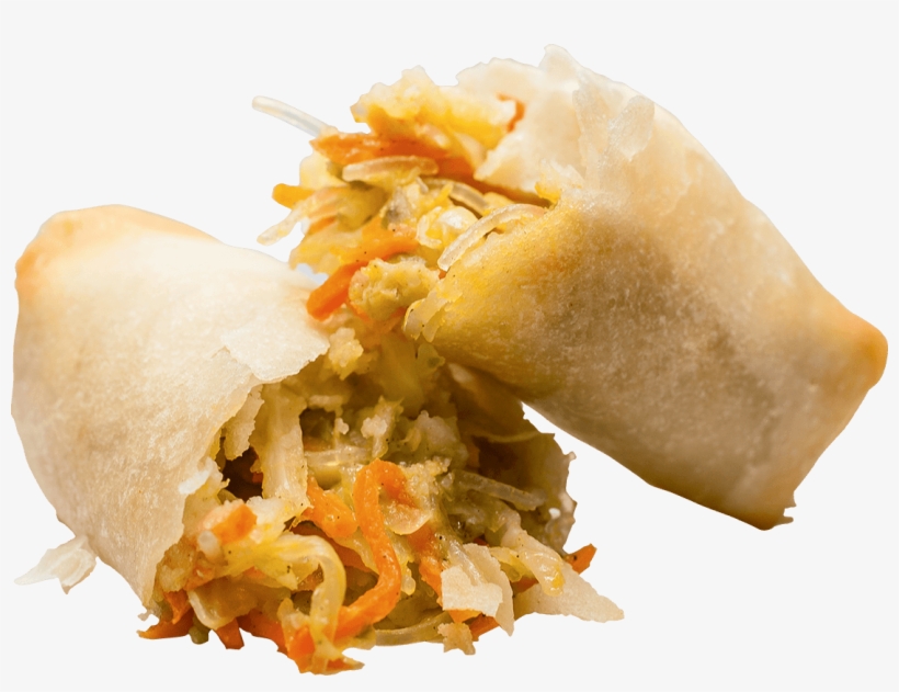 Large Spring Roll - Dish, transparent png #7976917