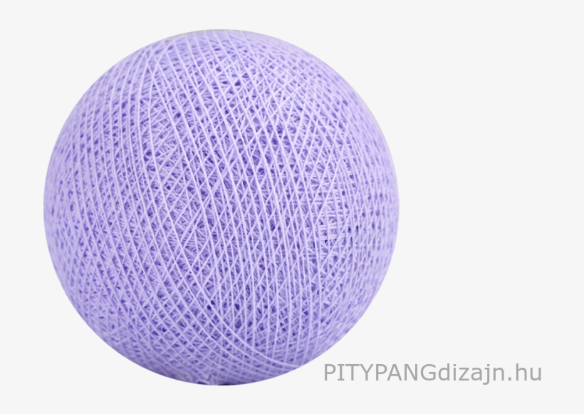 Cotton Ball Lights/ Gömbök - Sphere, transparent png #7977523
