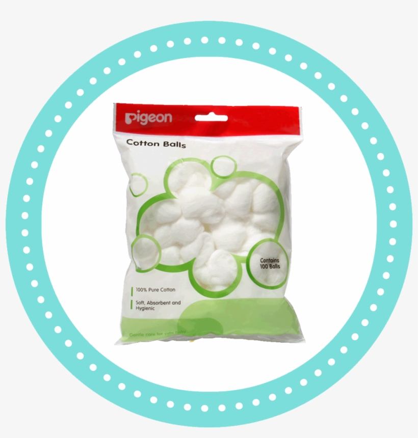 Pigeon Baby Cotton Ball 100pcs - Camera Shutter, transparent png #7977627