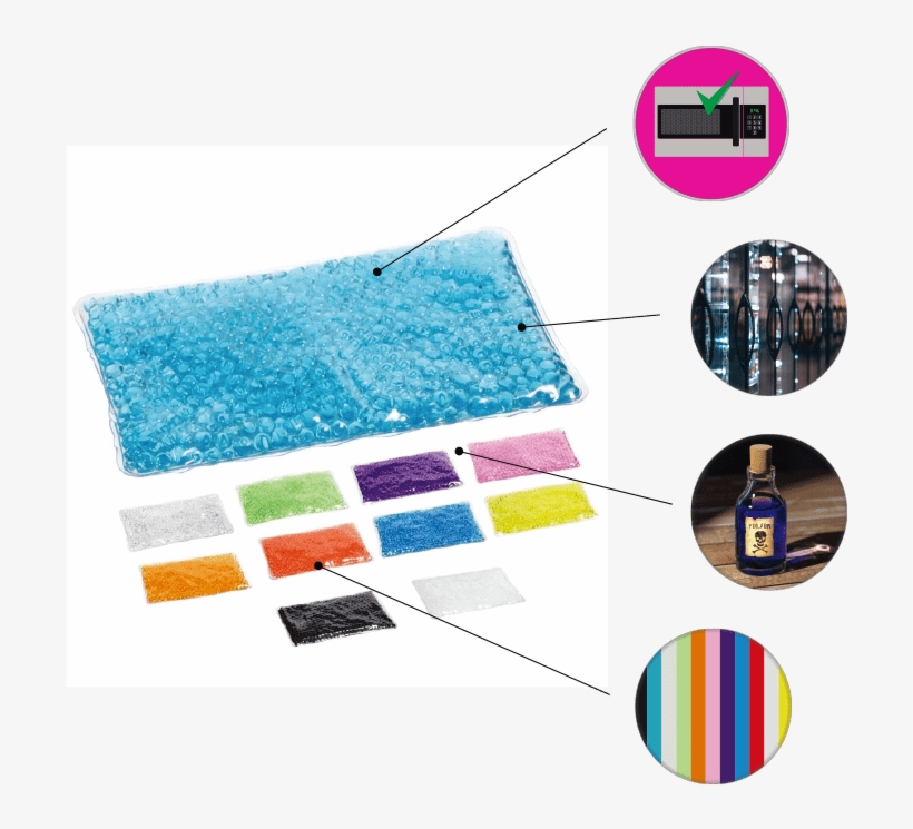 Microwave Safe Freezer Safe Safe & Non-toxic 11 Colors - Aqua Pearl Cold Packs, transparent png #7977820