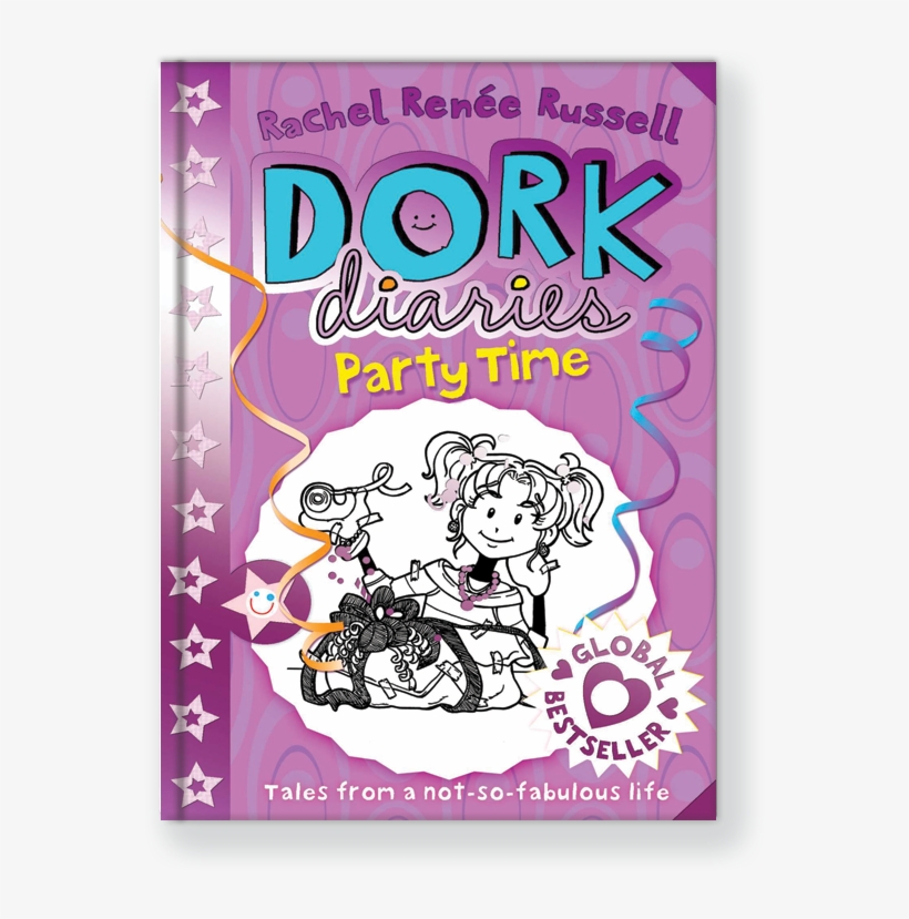 Party Time - Dork Diaries Party Time Book, transparent png #7977858