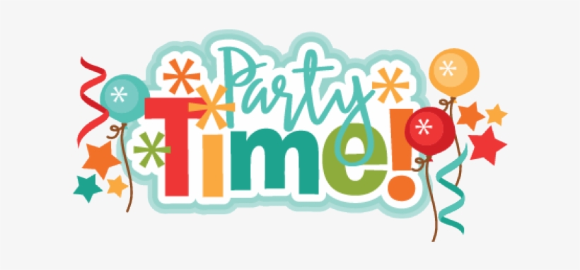 Party Time Free Clip Art, transparent png #7978179