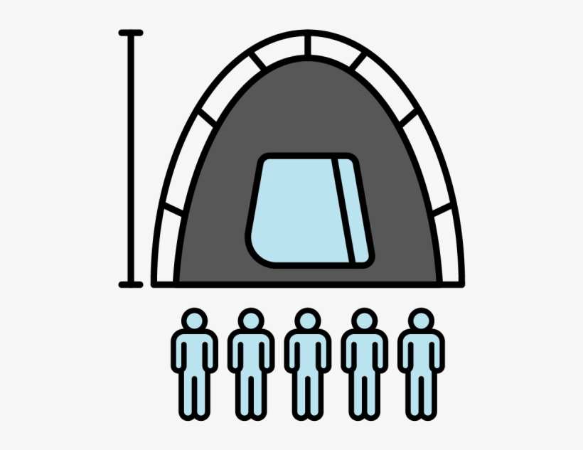 Camplight Tent For Five, transparent png #7978349