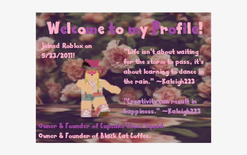 Ikaleighcupcake's Profile Preview Image - Poster, transparent png #7978573